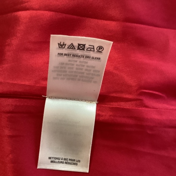 Anthropologie Moulinette Soeurs Short Sleeve Red Dress Size 8P - Picture 8 of 13